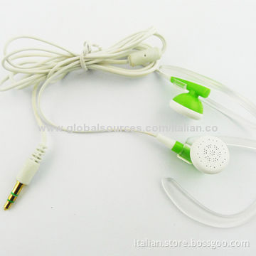 New Design Colorful Earphones for MP3/MP4 Players with 20-20kHz Frequency Response